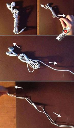 耳机线怎么缠绕 耳机线怎么缠绕