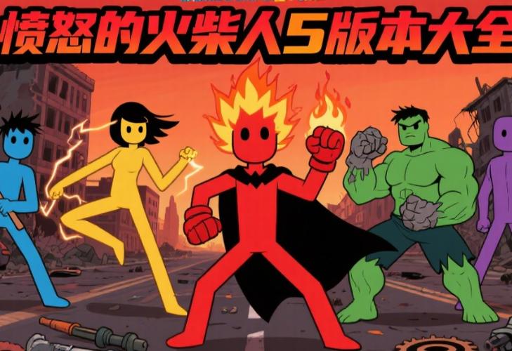愤怒火柴人5免广告 愤怒火柴人5免广告