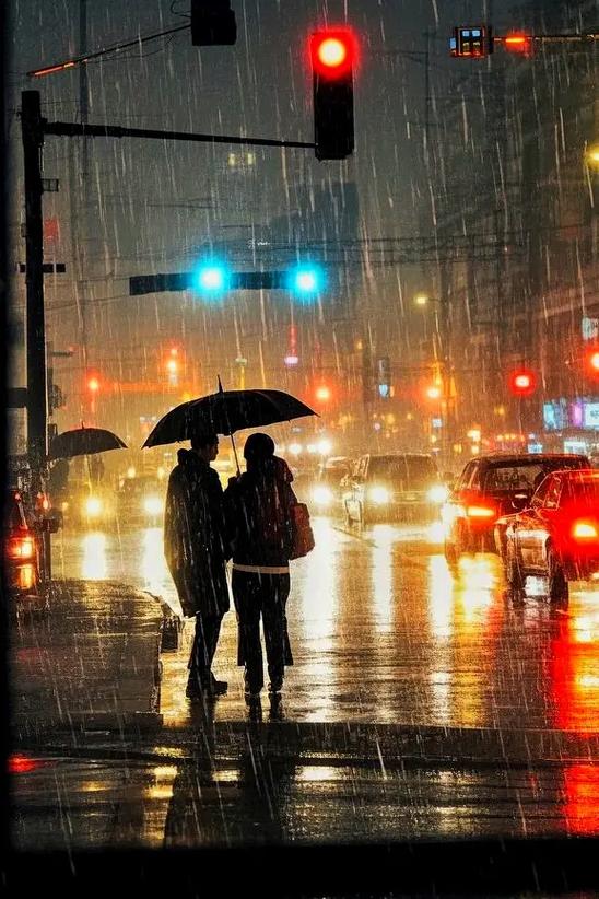 以雨中的故事为题写一篇作文