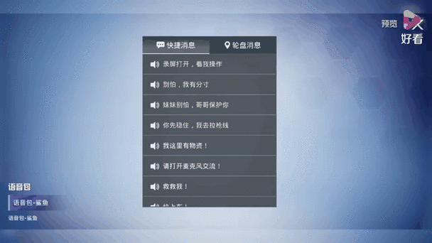 和平精英语音怎么设置语音包截图3