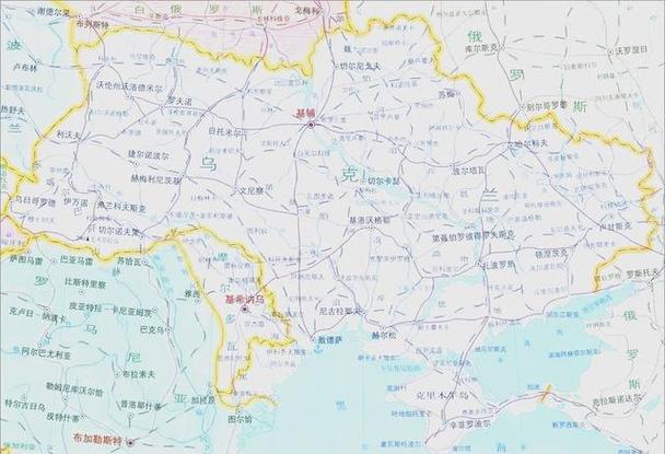 乌克兰与白俄罗斯地图截图3