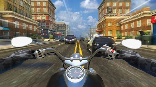 摩托骑手3D无限金币版截图1