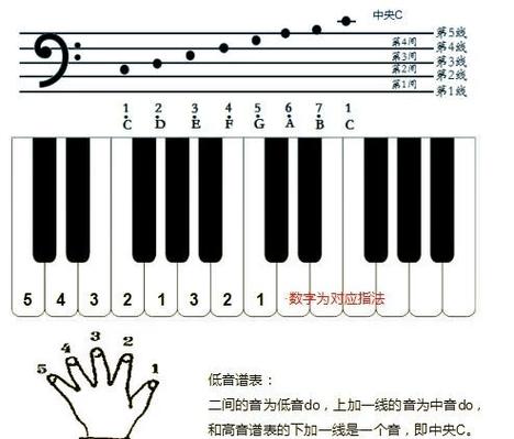 弹钢琴的基础知识