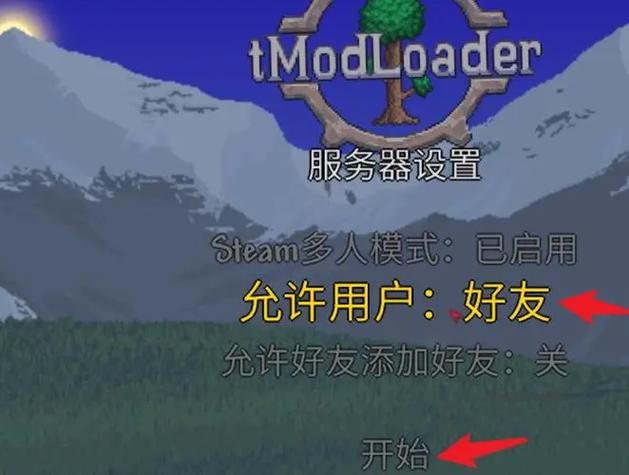 泰拉瑞亚邀请好友连接丢失