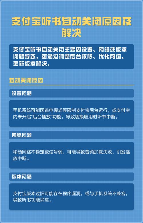 支付宝读书听书怎么听不了了呢