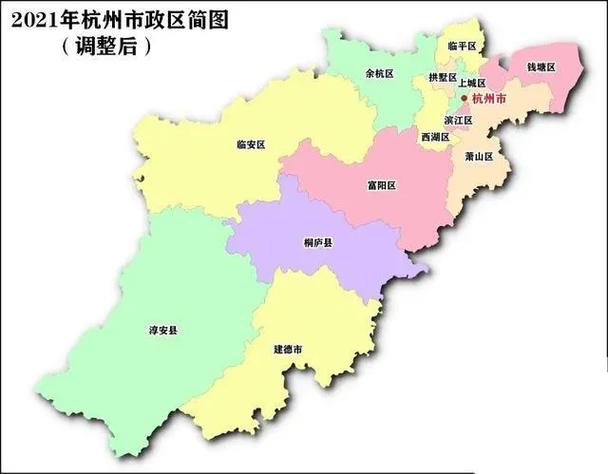 江苏杭州地图