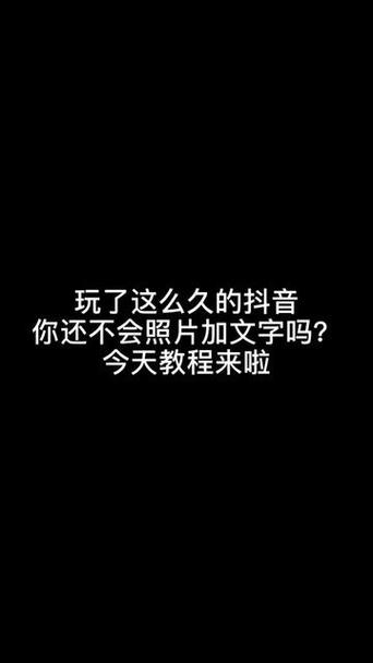 抖音上照片怎么加文字截图3