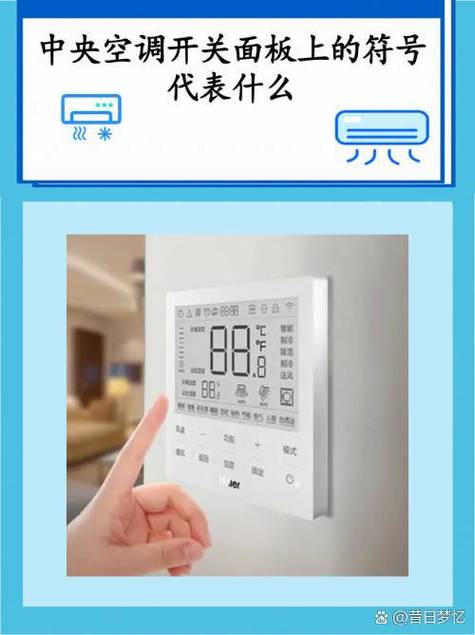中央空调显示图标大全