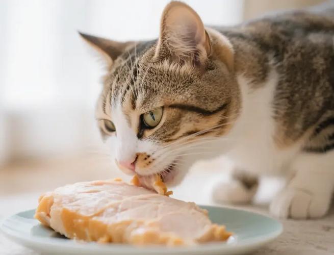 给猫吃鸡胸肉后悔死了截图2