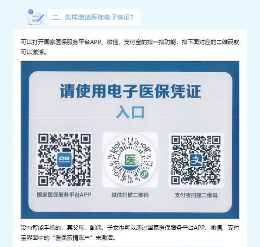 电子医疗凭证怎样激活