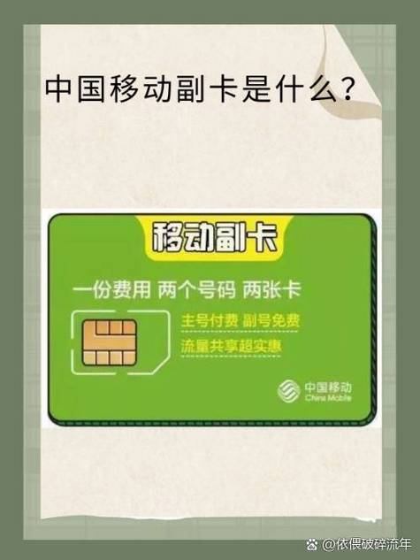 中国移动副卡