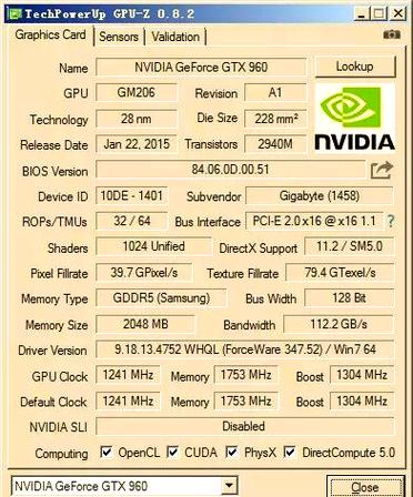 gtx960怎么样
