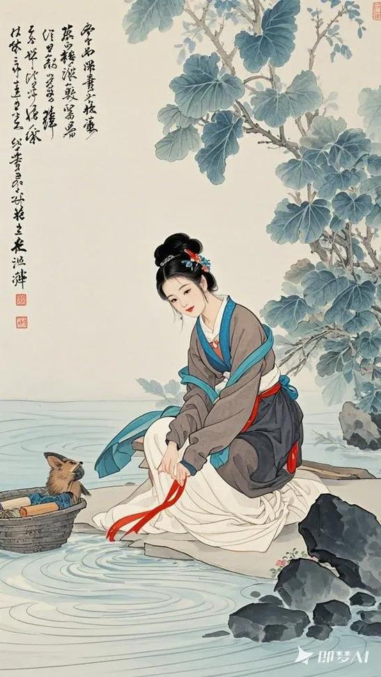 西施最美图片