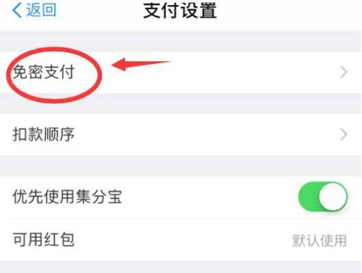什么是免密支付功能