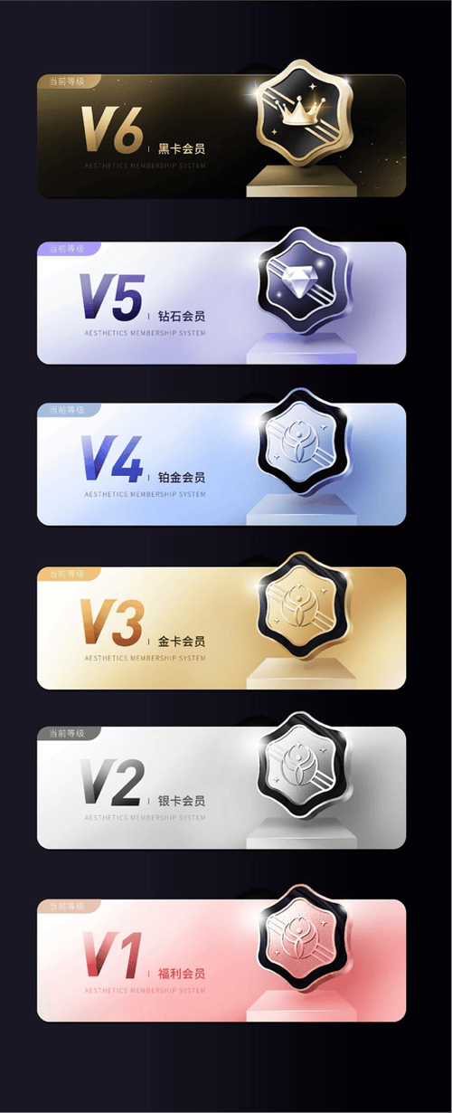 dior会员等级划分