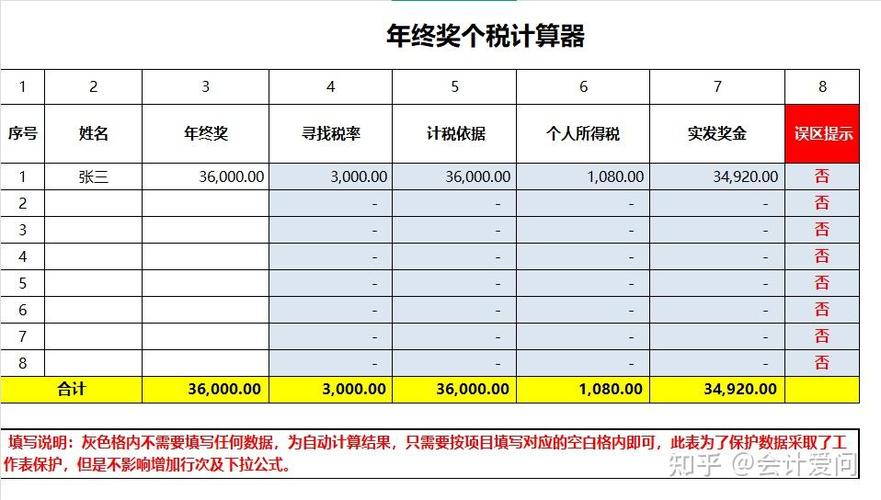 个税计算器2025计算器截图3