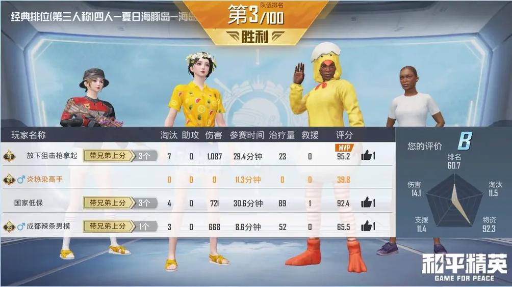 和平精英四排和双排的区别