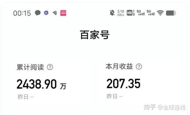 百家号广告收益细则