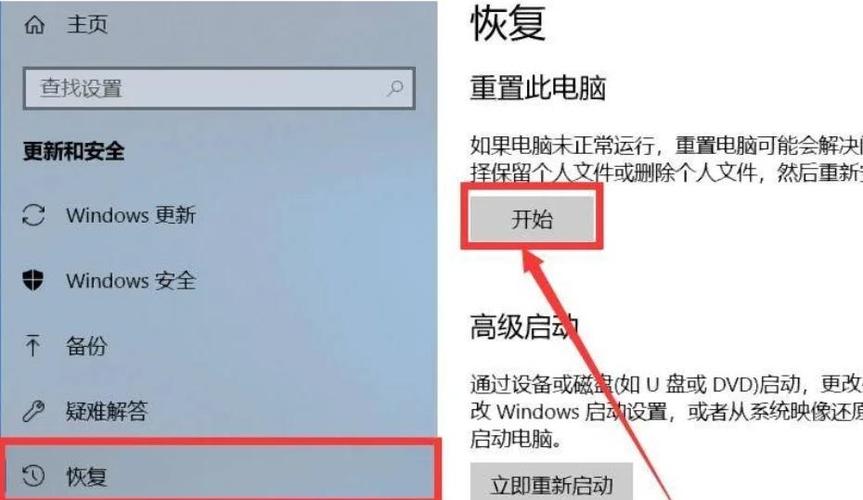 恢复笔记本电脑出厂设置截图2