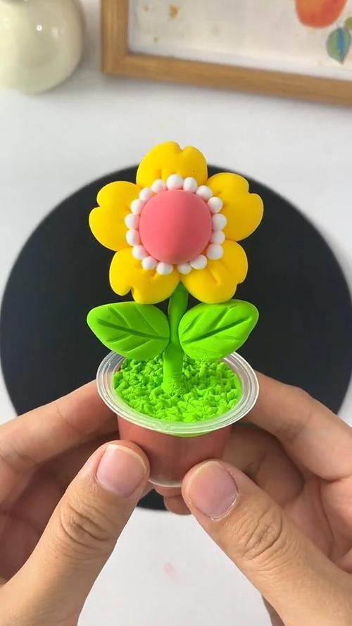 100个简单粘土手工花朵