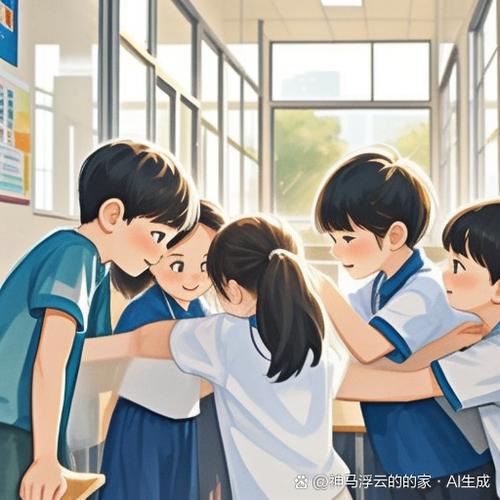 以我的同学为题写一篇作文500字