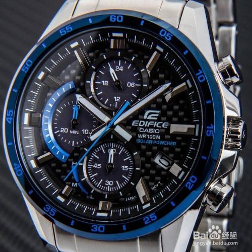 casio edifice手表怎么调时间