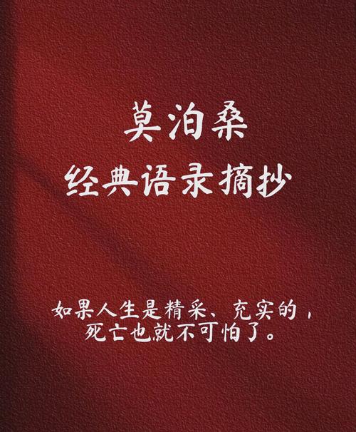 《某某》经典语录摘抄