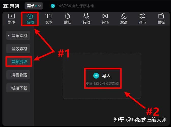 音乐如何导入剪映截图2