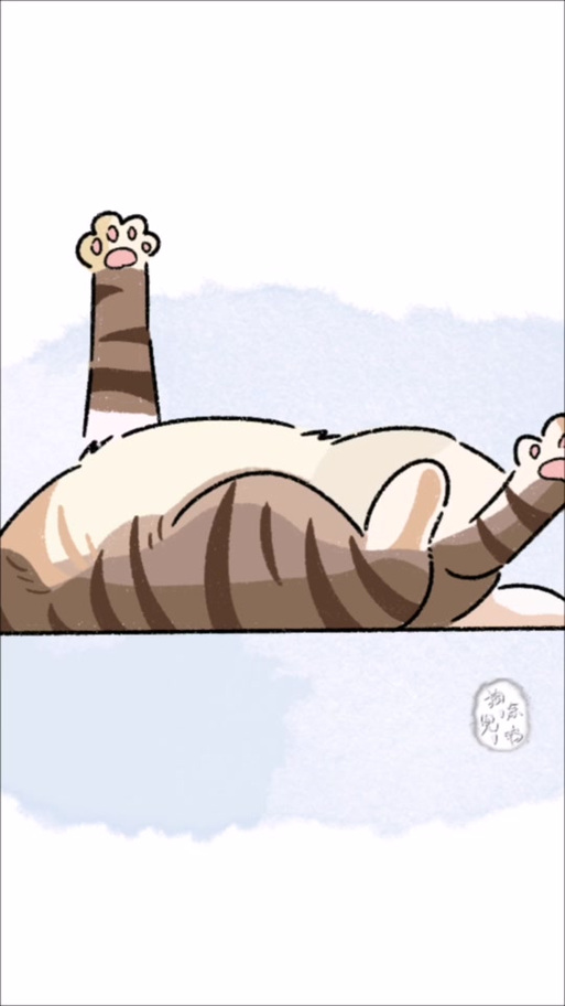 《小猫咪和猫奴爸爸》漫画截图3