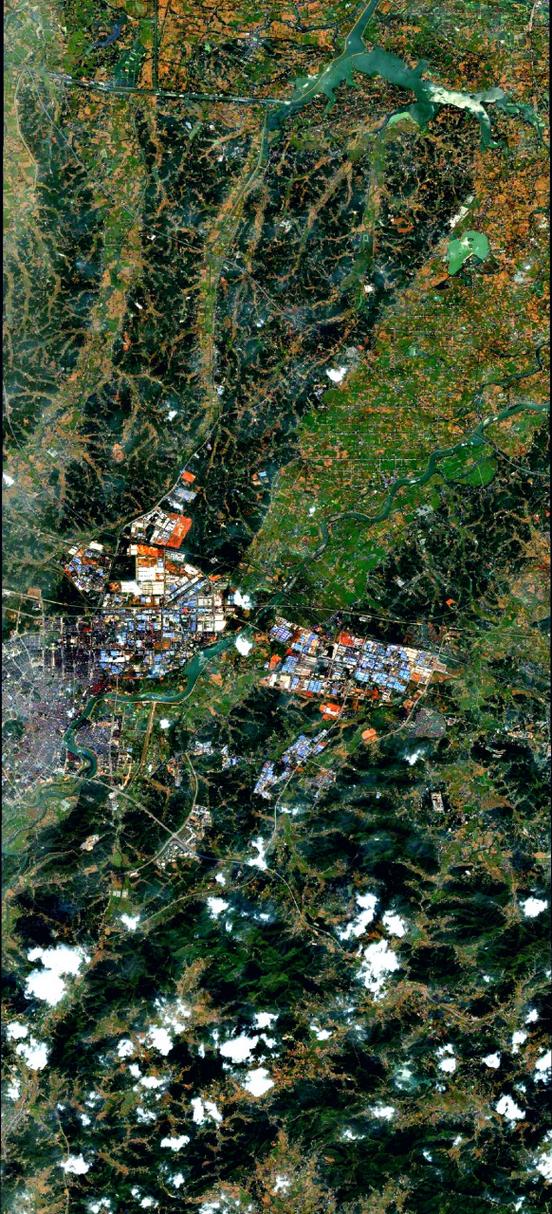 航拍地图高清村庄地图 实景