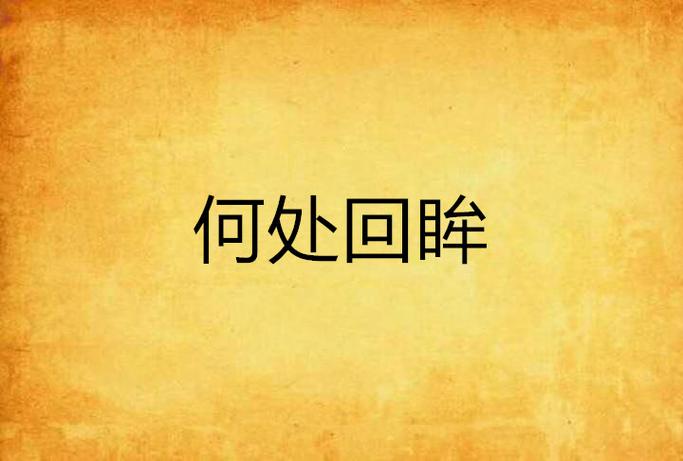 何需回眸是什么意思