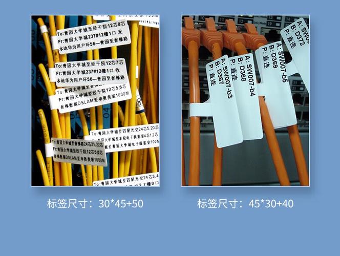 如何让打标签打印机打两排图标