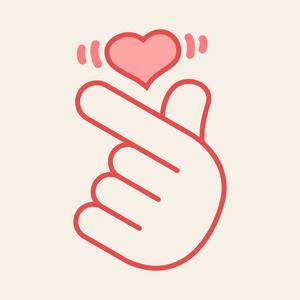 emoji比心手势 emoji比心手势
