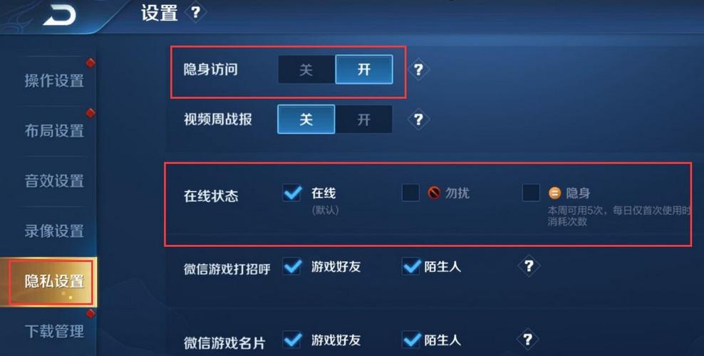 王者可以只对一个人隐身吗