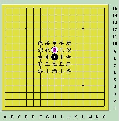五子棋26种开局口诀截图3