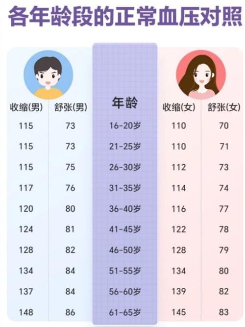70一80岁血压对照表截图3