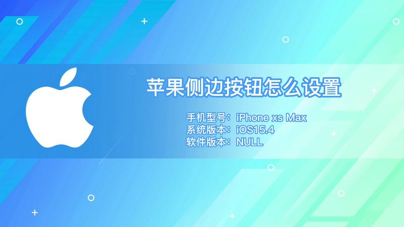 苹果x怎么取消侧边按钮