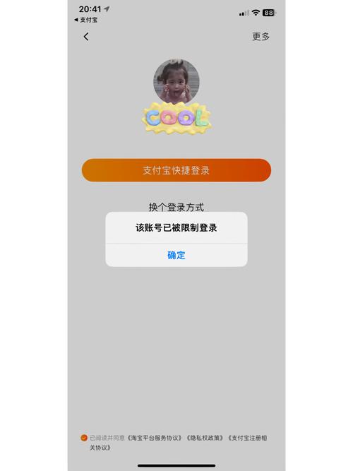 淘宝账户登录受限截图3