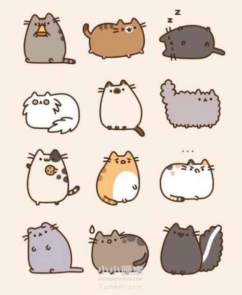 卡通小猫Q版