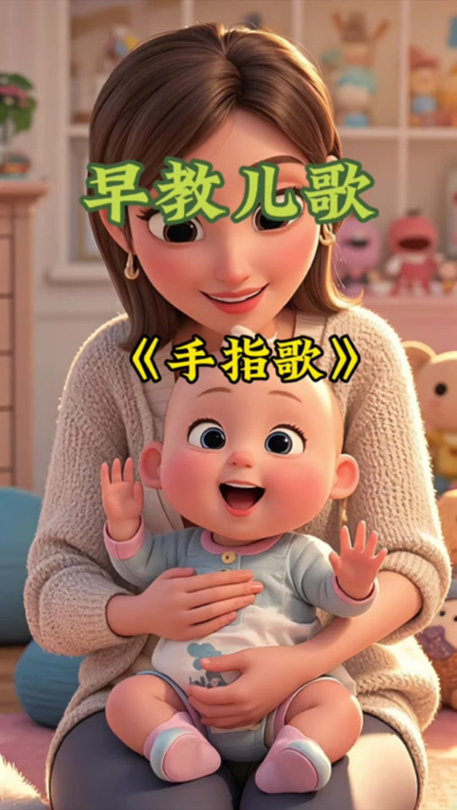 1到10的手指歌口诀