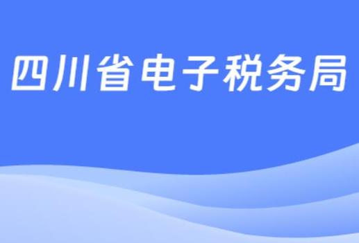 四川省电子税务局(官网)