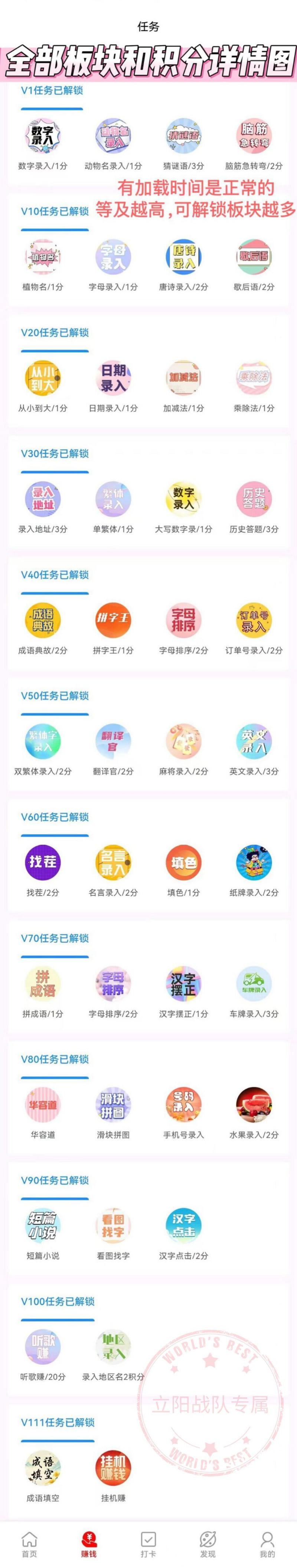 折折扣app文字录入