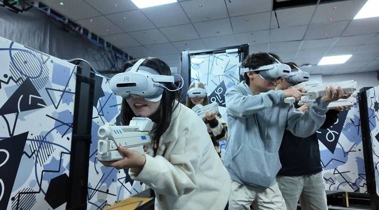 vr游戏体验