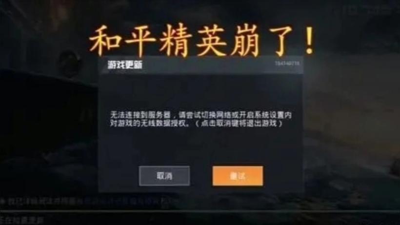 和平精英体验服安装不了