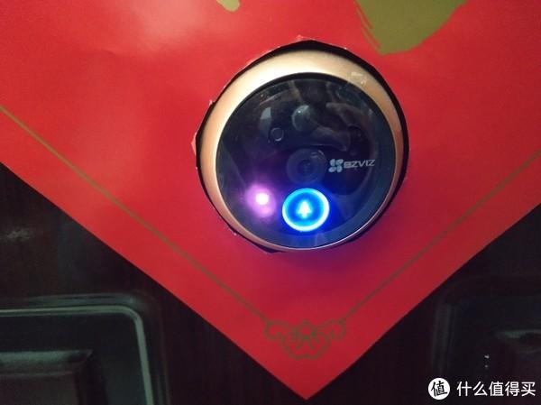 萤石云指示灯一直红色