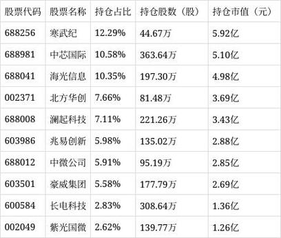 广发国证半导体芯片基金