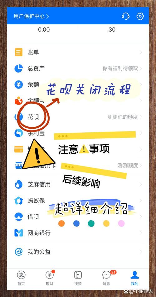 花呗收服务费怎么取消