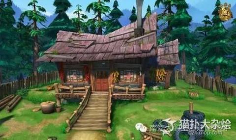 冬季光头强小木屋设计图截图3
