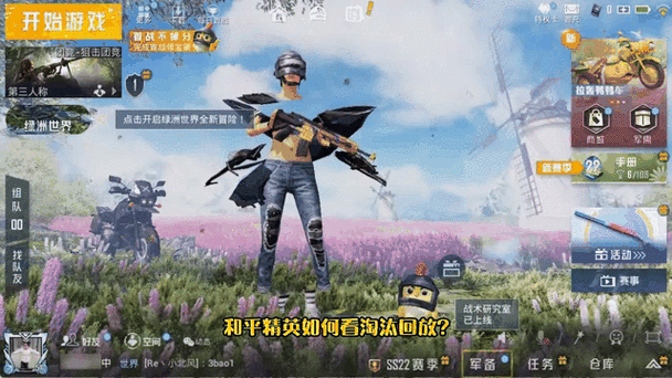 和平精英录像在哪里看