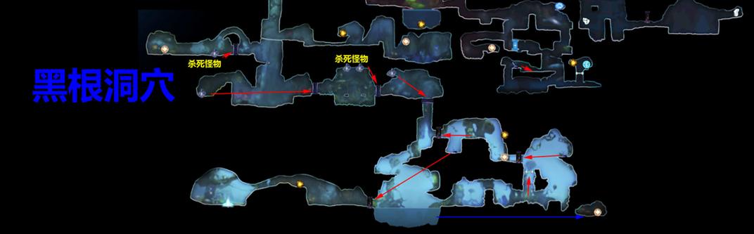奥日与黑暗森林黑根树洞截图3